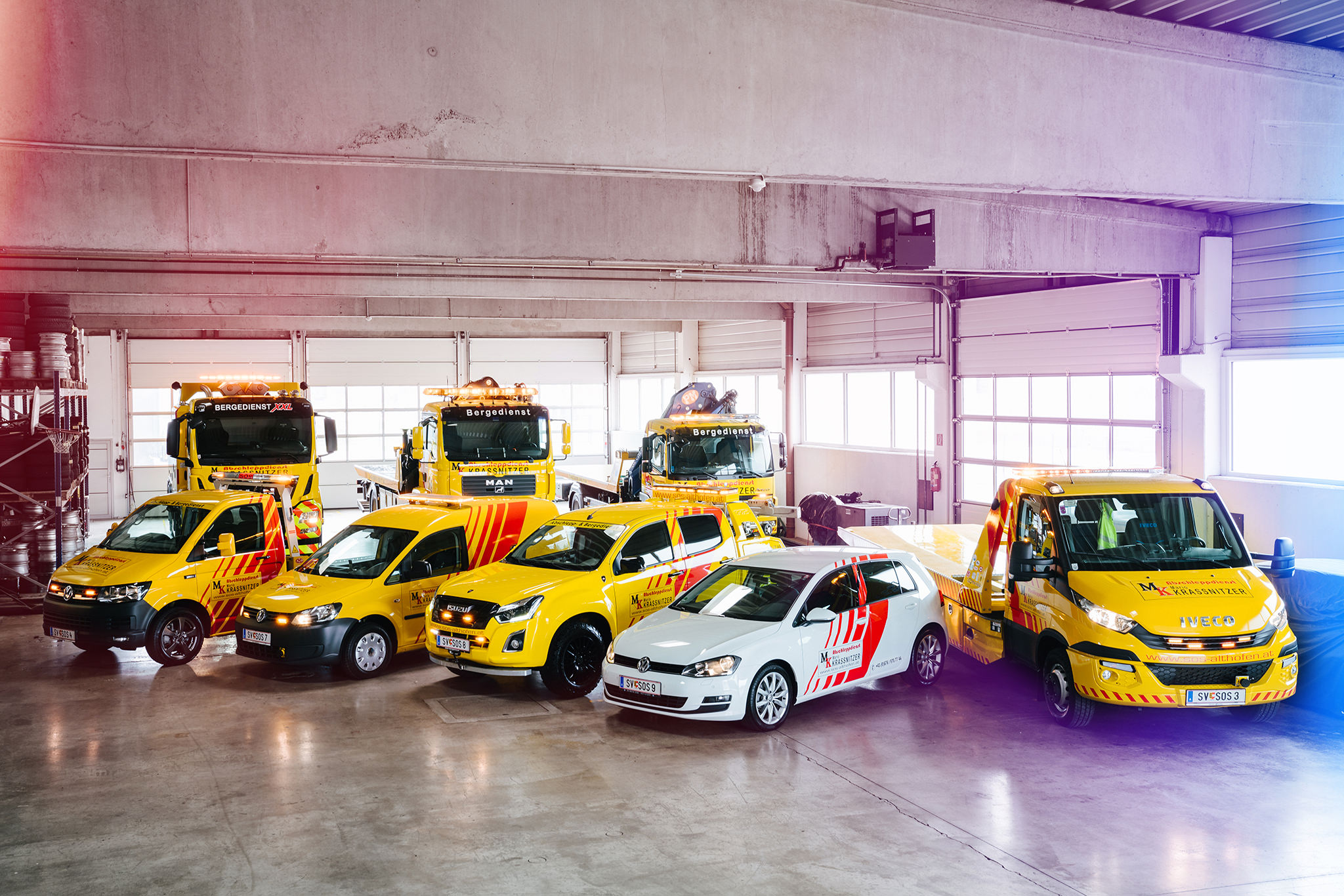 ArbG, ÖAMTC, Pannenhilfe,Abschleppdienst, LKW Bergung